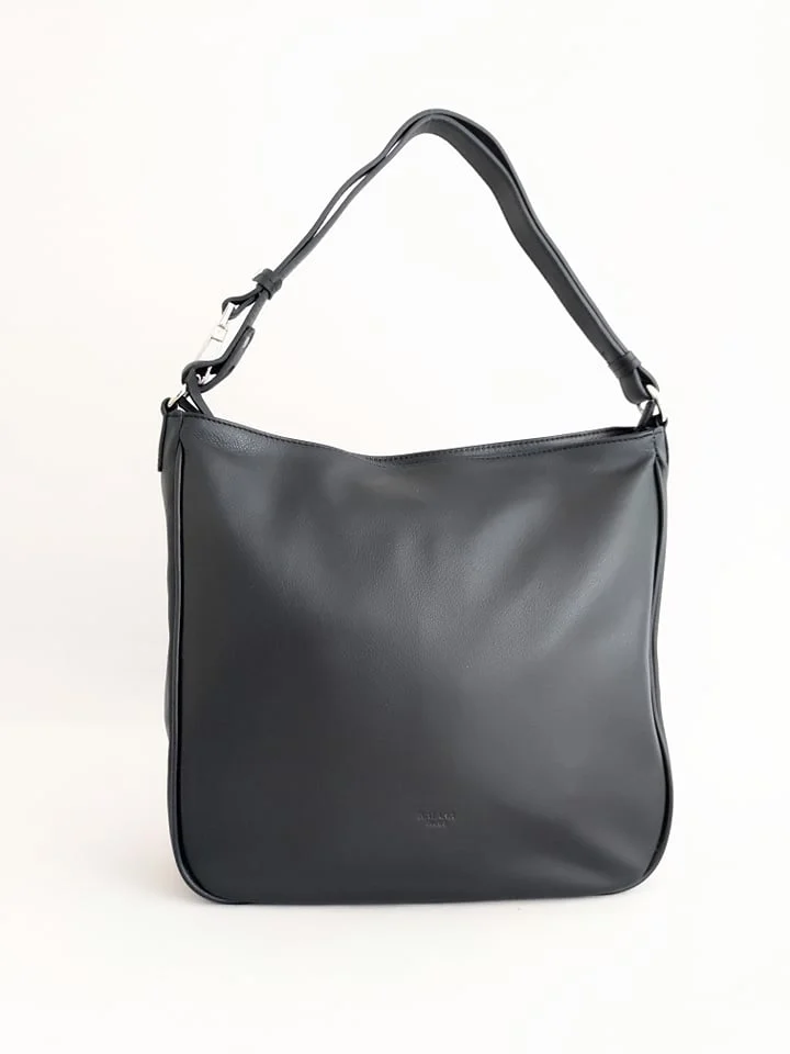 DÁMSKÁ KOŽENÁ KABELKA CROSSBODY ČERNÁ KATANA