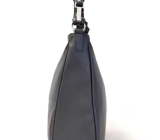 DÁMSKÁ KOŽENÁ KABELKA CROSSBODY ČERNÁ KATANA - Obrázek 3